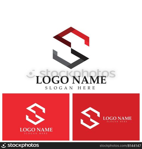 S Logo. Letter S logo icon design template