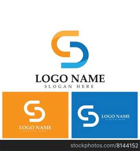 S Logo. Letter S logo icon design template