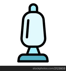Sack steam cleaner icon. Outline sack steam cleaner vector icon color flat isolated. Sack steam cleaner icon color outline vector