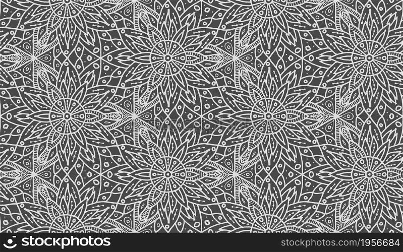 Sacred seamless pattern in linear style. Simple lattice graphic design vector. Fabric pattern abstract eye.. Sacred seamless pattern in linear style. Simple lattice graphic design vector. Fabric pattern abstract eye. Seamless vector texture.