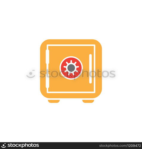 Safe box icon design vector