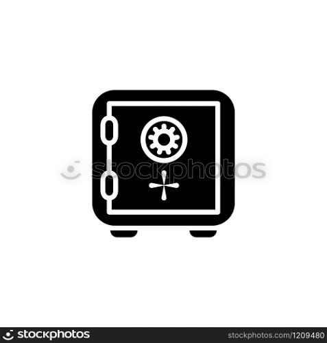 Safe box icon design vector