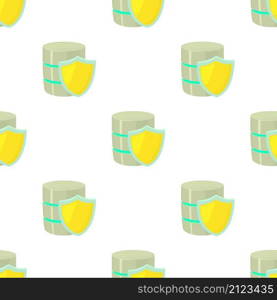 Safe database pattern seamless background texture repeat wallpaper geometric vector. Safe database pattern seamless vector