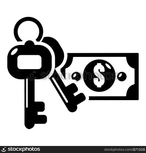Safe money icon. Simple illustration of safe money vector icon for web. Safe money icon, simple black style