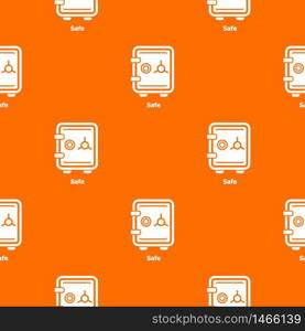 Safe pattern vector orange for any web design best. Safe pattern vector orange