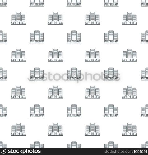 Safe the data pattern vector seamless repeat for any web design. Safe the data pattern vector seamless
