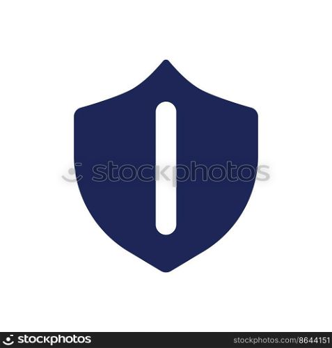 Safeguard black glyph ui icon. Privacy online. Security improvement. User interface design. Silhouette symbol on white space. Solid pictogram for web, mobile. Isolated vector illustration. Safeguard black glyph ui icon