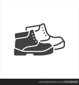 Safety boot icon Royalty Free Vector Image