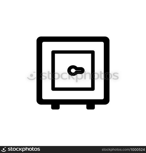 safety deposit box icon design trendy