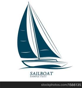 sailing boats vector.illustration