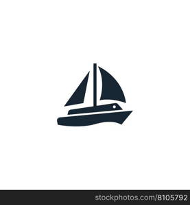 Sailing creative icon from sport icons collection Vector Image