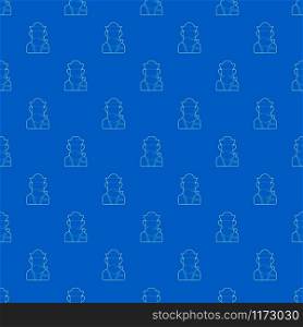 Sailor pattern vector seamless blue repeat for any use. Sailor pattern vector seamless blue