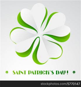 Saint Patrick&#39;s Day card background.