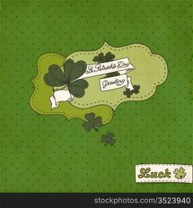 Saint Patrick&acute;s Day Card