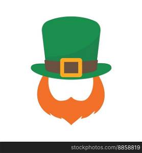 Saint Patrick&rsquo;s Day element of characters leprechaun with green hat