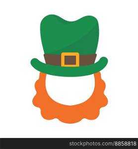 Saint Patrick’s Day element of characters leprechaun with green hat