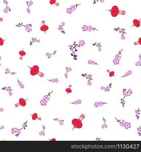 Sakura for your design. Set for wedding, flower shop, card, brand, product,package, banner. vector illustration Vector EPS 10. Sakura for your design. Floral background on white. For fabric, baby clothes, background, textile, wrapping paper and other decoration. Vector seamless pattern EPS 10
