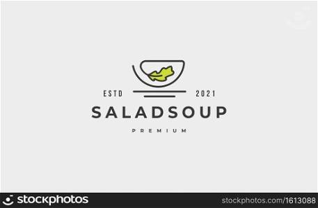 salad food logo vector design illustration