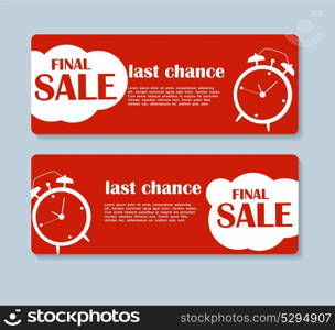 Sale Banner with Place for Your Text. Vector Illustration EPS10. Sale Banner with Place for Your Text. Vector Illustration