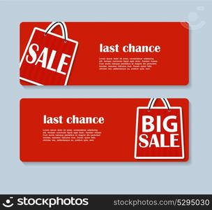 Sale Banner with Place for Your Text. Vector Illustration EPS10. Sale Banner with Place for Your Text. Vector Illustration