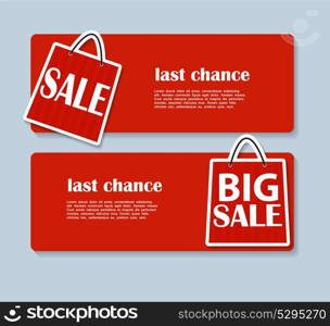 Sale Banner with Place for Your Text. Vector Illustration EPS10. Sale Banner with Place for Your Text. Vector Illustration