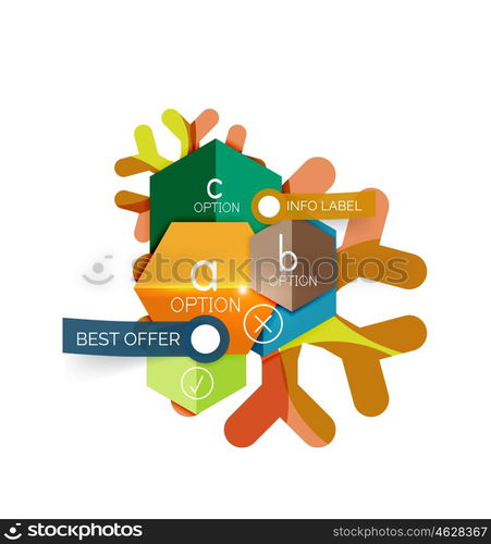 Sale Christmas tags and stickers. Sale Christmas tags and stickers. Vector New Year greeting card element