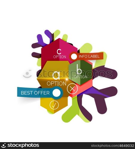 Sale Christmas tags and stickers. Sale Christmas tags and stickers. Vector New Year greeting card element