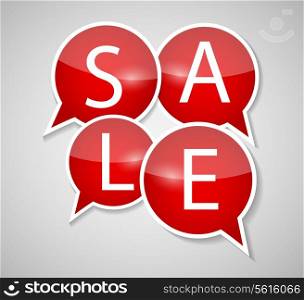 Sale Concept of Discount. Vector Illustration. EPS10