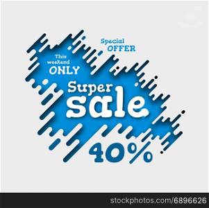 Sale illustration with rounded lines background. Sale illustration with rounded lines background. Vector