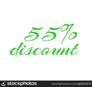 Sale labels background, end-of-season sale, discount tags percent text. Best discounts background with percent discount pattern. Sale background. Sale banner. Percent with numbers 55
