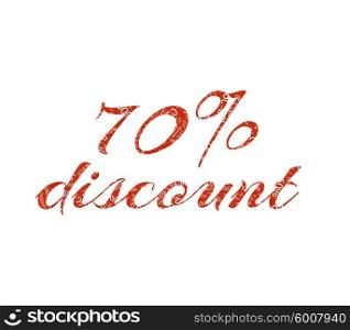 Sale labels background, end-of-season sale, discount tags percent text. Best discounts background with percent discount pattern. Sale background. Sale banner. Percent with numbers 70