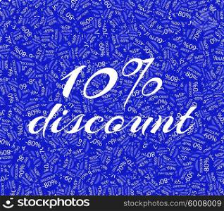 Sale labels background, end-of-season sale, discount tags percent text. Best discounts background with percent discount pattern. Sale background. Sale banner. Percent with numbers 10