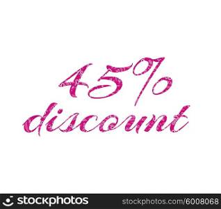 Sale labels background, end-of-season sale, discount tags percent text. Best discounts background with percent discount pattern. Sale background. Sale banner. Percent with numbers 45