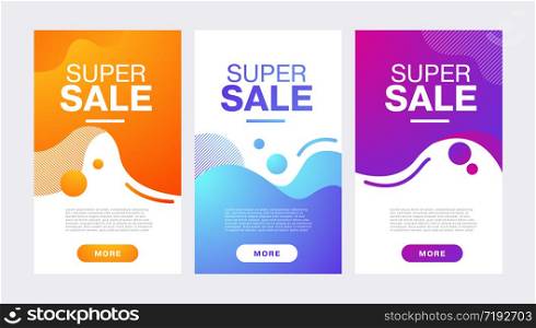 Sale sign with abstract geometric composition with liquid shapes. Page, website, print leaflet, brochure background design.. Sale sign with abstract geometric composition with liquid shapes. Page, website, print leaflet, brochure background design