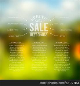 Sales infographics card design for your business. Vector illustration.