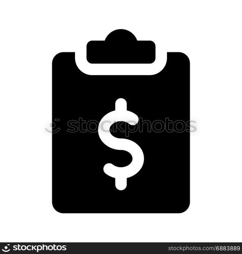 sales report, icon on isolated background,