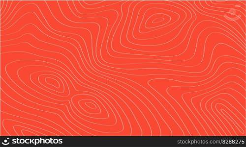 Salmon fish meat pattern, texture background. Vector orange trout or tuna fillet with white streaks, realistic raw closeup macro view. Sushi or sashimi japanese food ingredient, wallpaper or backdrop. Salmon fish meat pattern, texture background