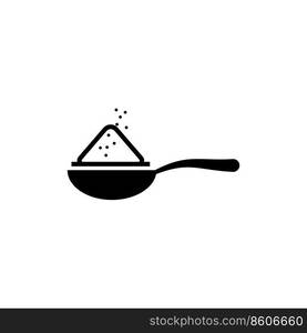 salt icon vector design templates white on background