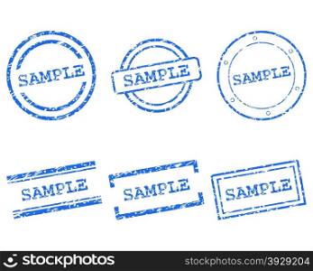 Sample stamps