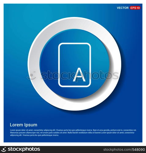 Sample text icon
