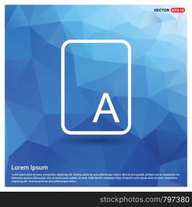 Sample text icon