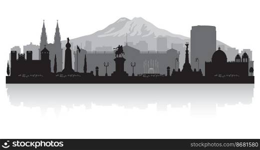San Salvador city skyline vector silhouette illustration