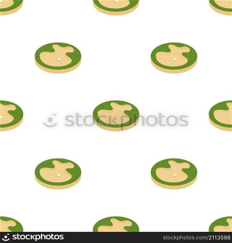 Sand bunker in the golf course pattern seamless background texture repeat wallpaper geometric vector. Sand bunker in the golf course pattern seamless vector