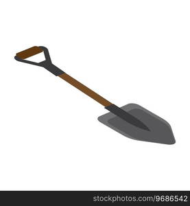 Sand shovel icon logo vector design template