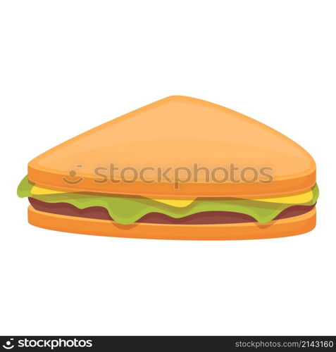 Sandwich icon cartoon vector. Food ham. Deli lunch. Sandwich icon cartoon vector. Food ham