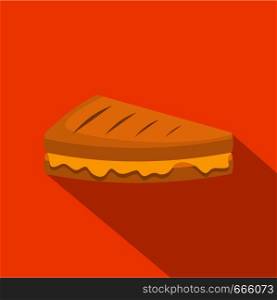Sandwich icon. Flat illustration of sandwich vector icon for web. Sandwich icon, flat style