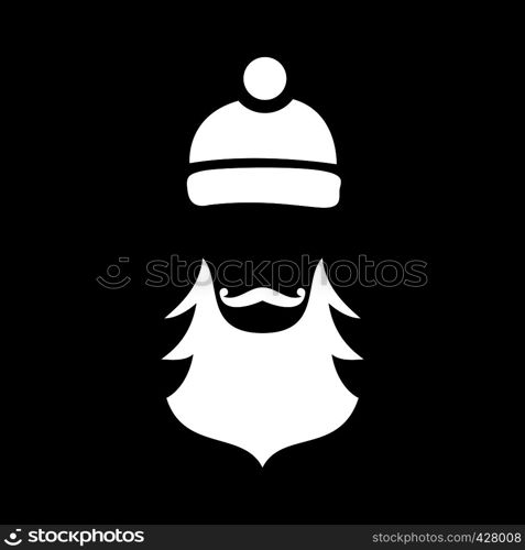 Santa claus icon. Simple illustration of santa claus vector icon for web. Santa claus icon, simple style