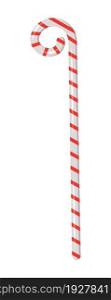 Santa Claus&rsquo;s magic stick. Christmas element vector. Santa&rsquo;s Magic Staff icon.. Santa Claus s magic stick. Christmas element vector.