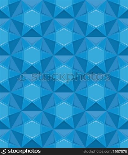 Sapphire seamless texture. Blue gem vector background.&#xA;