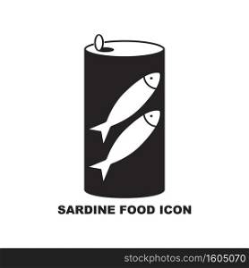 sardine icon vector illustration symbol design